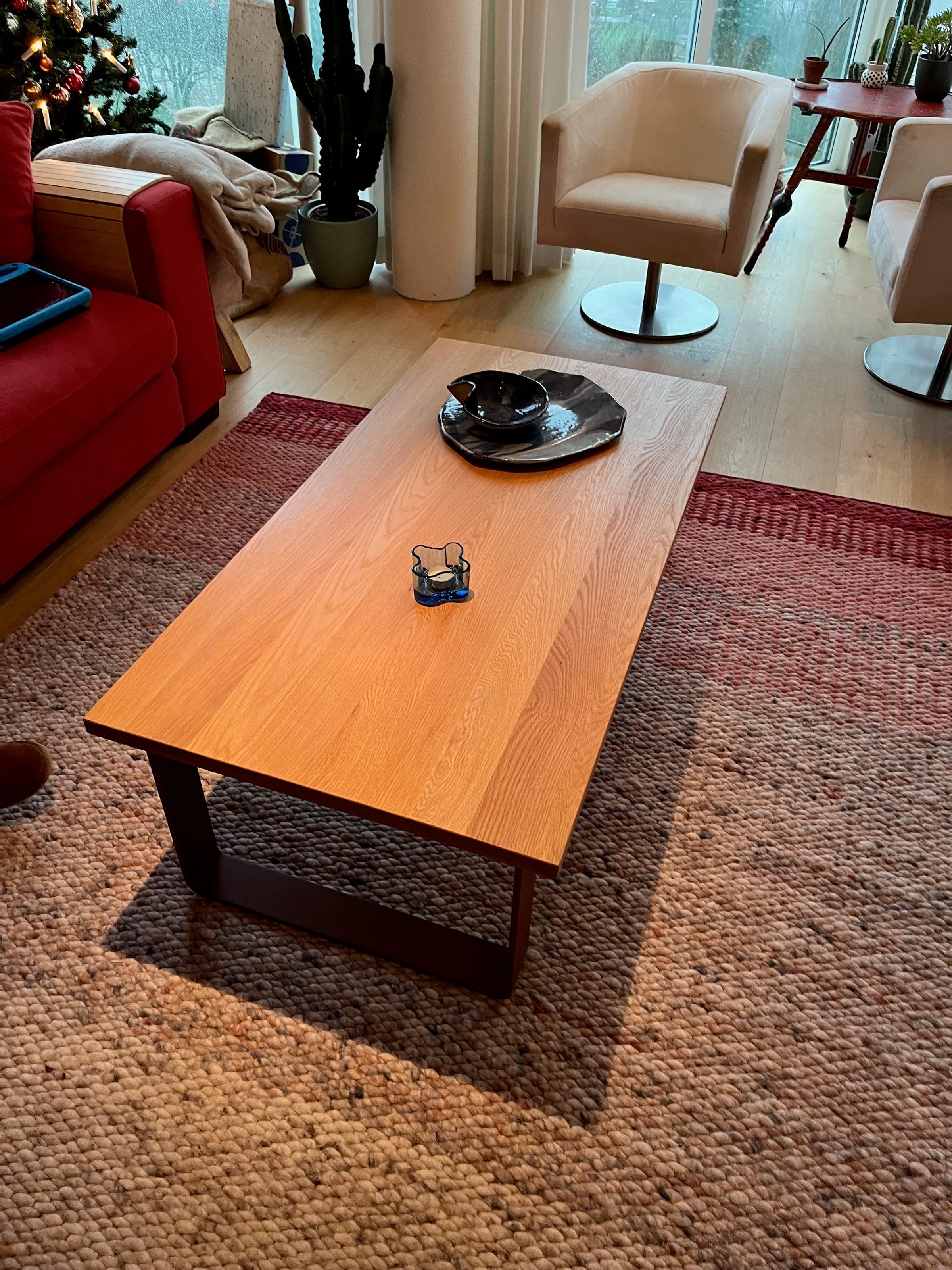 Eiken salontafel